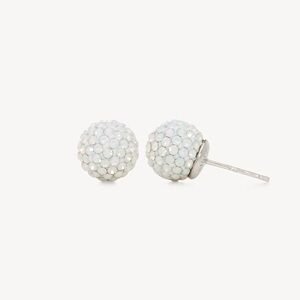 Hillberg & Berk 8mm Opal Sparkle Ball Earrings